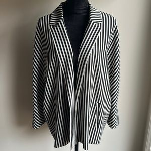 Gerard Darel Paris Oversized slouchy striped blazer, size 44